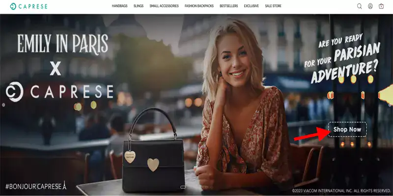 Caprese Bags Discount Code